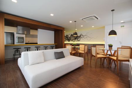 Studio para alugar com 33m², 1 quarto e 1 vaga