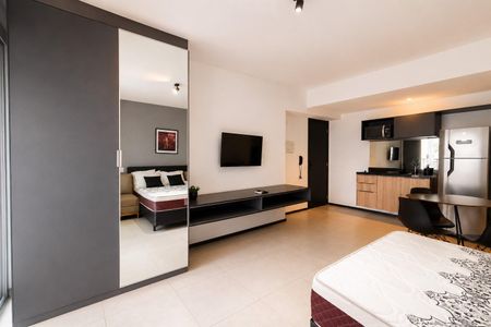 Studio à venda com 37m², 1 quarto e sem vaga Studio à venda com 37m², 1 quarto e sem vagaDormitório