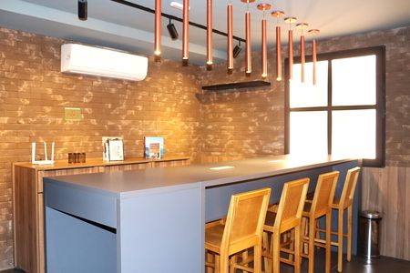 Studio à venda com 37m², 1 quarto e sem vagaSalão de Festas