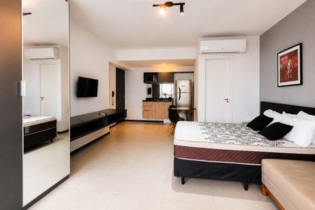 Studio à venda com 37m², 1 quarto e sem vaga Studio à venda com 37m², 1 quarto e sem vagaDormitório