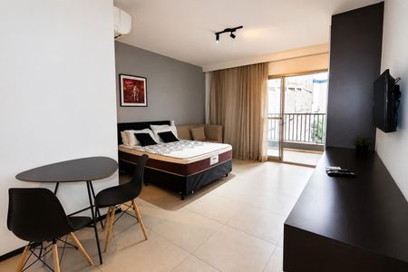 Studio à venda com 37m², 1 quarto e sem vaga Studio à venda com 37m², 1 quarto e sem vagaDormitório