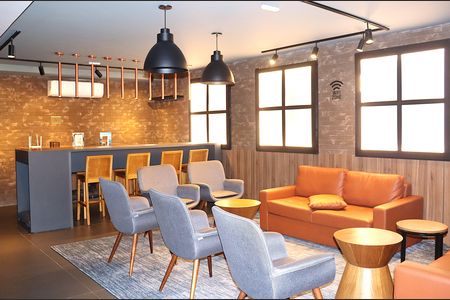 Studio à venda com 37m², 1 quarto e sem vagaSalão de Festas