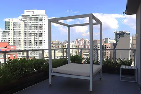 Studio à venda com 37m², 1 quarto e sem vagaRooftop