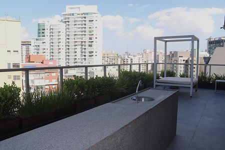 Studio à venda com 37m², 1 quarto e sem vagaRooftop