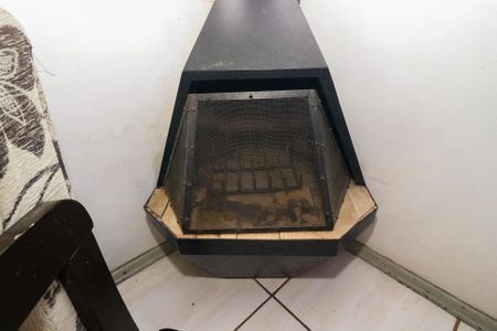 Casa de condomínio à venda com 157m², 3 quartos e 1 vagaDetalhe da Sala - Lareira