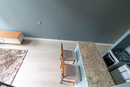 Studio para alugar com 70m², 1 quarto e 1 vagaSalas