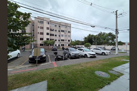Sala - Vista de apartamento para alugar com 1 quarto, 44m² em Curicica, Rio de Janeiro