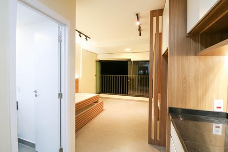 Studio de kitnet/studio para alugar com 1 quarto, 25m² em Brooklin, São Paulo