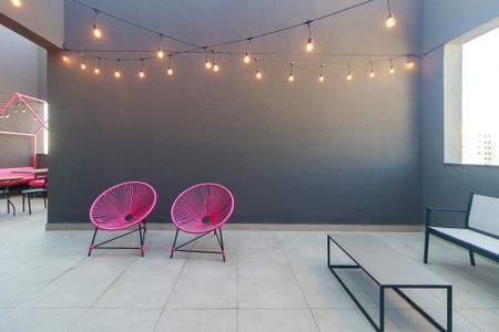 Área comum de kitnet/studio para alugar com 1 quarto, 25m² em Brooklin, São Paulo