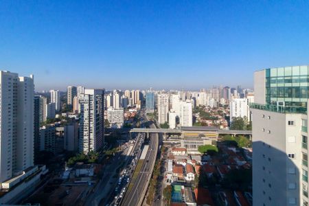Vista de kitnet/studio para alugar com 1 quarto, 25m² em Brooklin, São Paulo