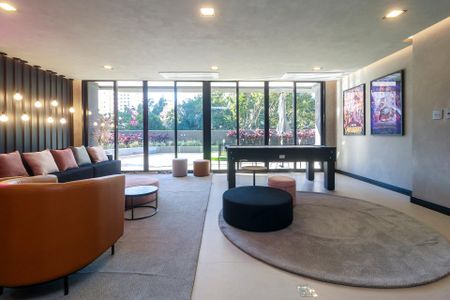Área comum de kitnet/studio para alugar com 1 quarto, 25m² em Brooklin, São Paulo