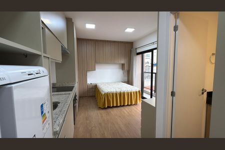 Studio para alugar com 30m², 1 quarto e sem vaga Studio para alugar com 30m², 1 quarto e sem vagaCozinha