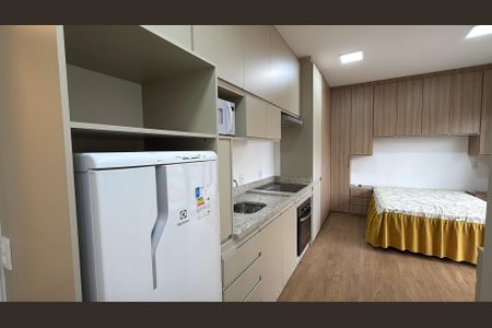 Studio para alugar com 30m², 1 quarto e sem vaga Studio para alugar com 30m², 1 quarto e sem vagaCozinha