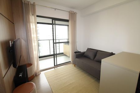 Sala  de apartamento para alugar com 1 quarto, 34m² em Jardim Esplanada, São José dos Campos