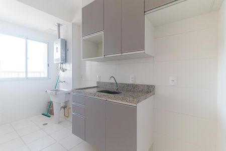 Cozinha de apartamento para alugar com 2 quartos, 49m² em Vila Oliveira, Mogi das Cruzes