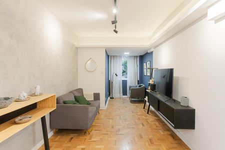 Sala de apartamento à venda com 1 quarto, 5183m² em Consolação, São Paulo