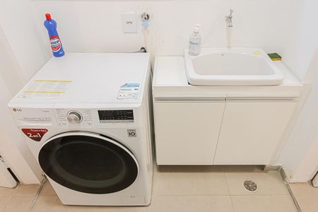 Área de Serviço de apartamento à venda com 1 quarto, 83m² em Consolação, São Paulo