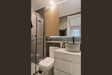Banheiro de apartamento para alugar com 1 quarto, 28m² em Casa Verde, São Paulo