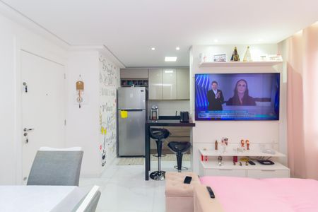 Sala de apartamento para alugar com 2 quartos, 43m² em Vila Carmosina, São Paulo