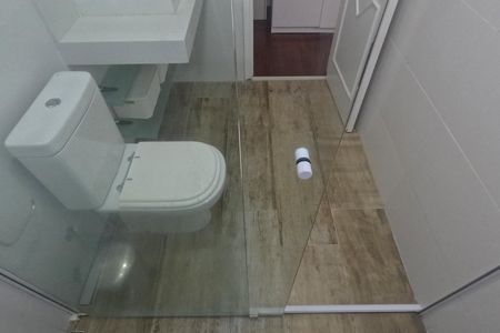 Apartamento para alugar com 116m², 3 quartos e 2 vagasBanheiro do Quarto 1