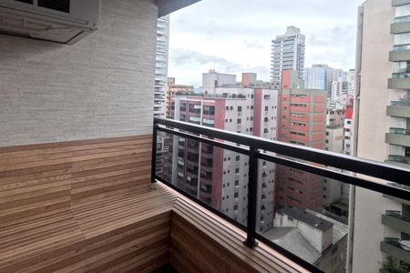 Apartamento para alugar com 116m², 3 quartos e 2 vagasVaranda da Sala de estar e jantar