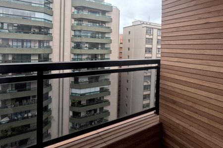 Apartamento para alugar com 116m², 3 quartos e 2 vagasVaranda da Sala de estar e jantar
