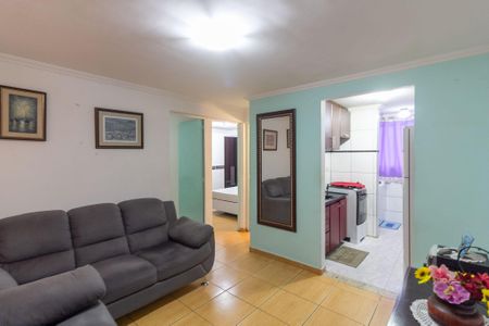 Sala de apartamento para alugar com 2 quartos, 50m² em Jardim Aparecida, São Paulo
