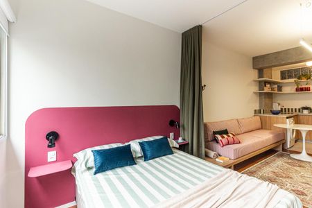 Studio de kitnet/studio para alugar com 1 quarto, 42m² em Vila Buarque, São Paulo