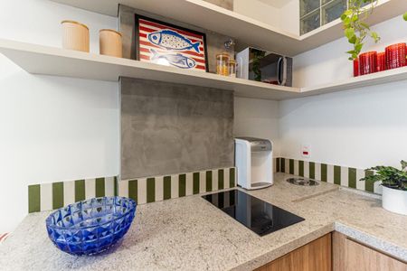 Studio para alugar com 42m², 1 quarto e sem vaga Studio para alugar com 42m², 1 quarto e sem vagaCozinha