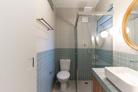 Studio para alugar com 42m², 1 quarto e sem vaga Studio para alugar com 42m², 1 quarto e sem vagaBanheiro