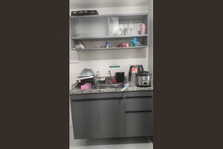 Cozinha de apartamento à venda com 1 quarto, 56m² em Vargem Grande, Rio de Janeiro