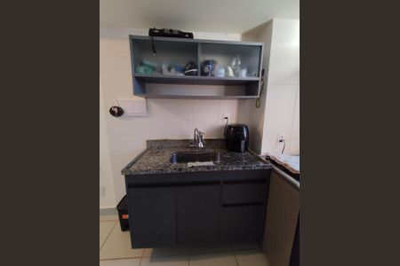 Cozinha de apartamento à venda com 1 quarto, 56m² em Vargem Grande, Rio de Janeiro