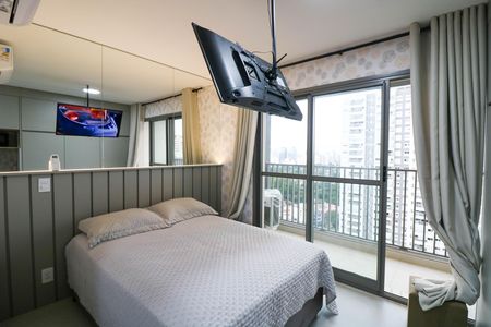 Studio de kitnet/studio para alugar com 1 quarto, 24m² em Santo Amaro, São Paulo