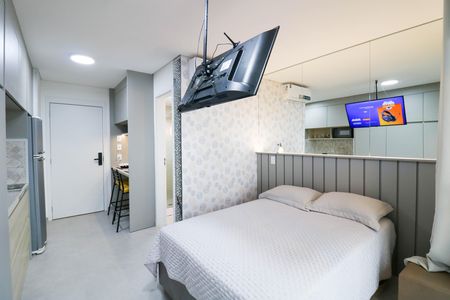 Studio de kitnet/studio para alugar com 1 quarto, 24m² em Santo Amaro, São Paulo