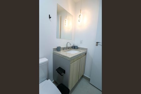 Studio para alugar com 24m², 1 quarto e sem vaga Studio para alugar com 24m², 1 quarto e sem vagaBanheiro