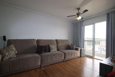 Sala de apartamento à venda com 3 quartos, 92m² em Parque Sao Vicente, Santo André