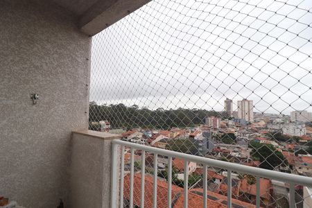 Varanda Sala de apartamento à venda com 3 quartos, 92m² em Parque Sao Vicente, Santo André