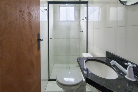 Casa de condomínio para alugar com 61m², 2 quartos e 1 vagaBanheiro 