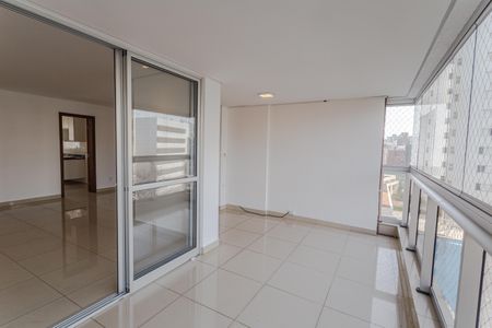 Varanda da Sala de apartamento para alugar com 4 quartos, 167m² em Santo Agostinho, Belo Horizonte