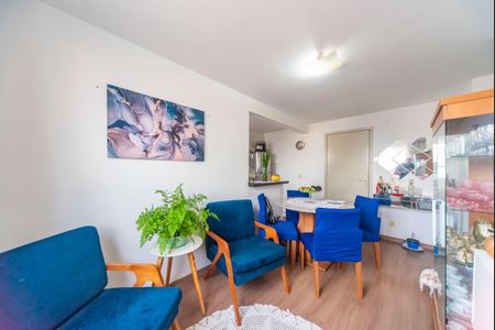 Sala de apartamento para alugar com 2 quartos, 48m² em Parque Sao Vicente, Santo André