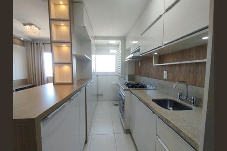 Cozinha de apartamento para alugar com 2 quartos, 60m² em São Sebastião, Porto Alegre