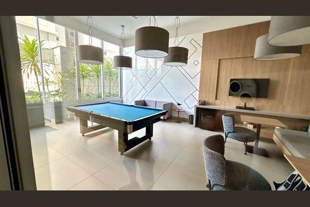 Studio para alugar com 39m², 1 quarto e 1 vaga Studio para alugar com 39m², 1 quarto e 1 vagaSala de Jogos