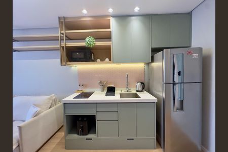 Studio para alugar com 39m², 1 quarto e 1 vaga Studio para alugar com 39m², 1 quarto e 1 vagaCozinha