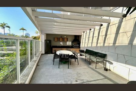 Studio para alugar com 39m², 1 quarto e 1 vaga Studio para alugar com 39m², 1 quarto e 1 vagaChurrasqueira