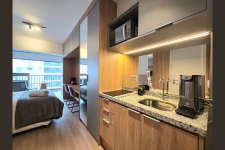 Studio de kitnet/studio para alugar com 1 quarto, 25m² em Moema, São Paulo