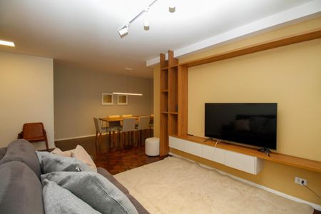 Sala de Estar e Jantar de apartamento para alugar com 3 quartos, 110m² em Cerqueira César, São Paulo