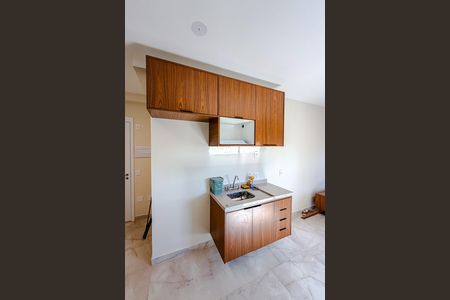 Cozinha de kitnet/studio à venda com 1 quarto, 35m² em Ipiranga, São Paulo