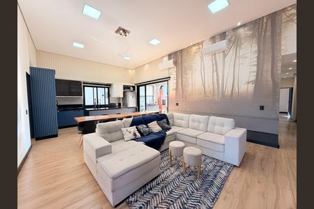 Sala de casa de condomínio à venda com 3 quartos, 208m² em Jardim Celeste, Jundiaí