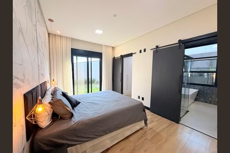 Suíte de casa de condomínio à venda com 3 quartos, 208m² em Jardim Celeste, Jundiaí