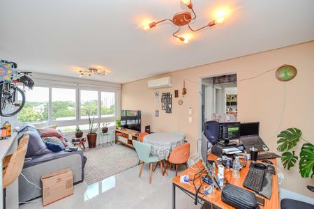 Sala de apartamento à venda com 1 quarto, 54m² em Jardim Itu, Porto Alegre